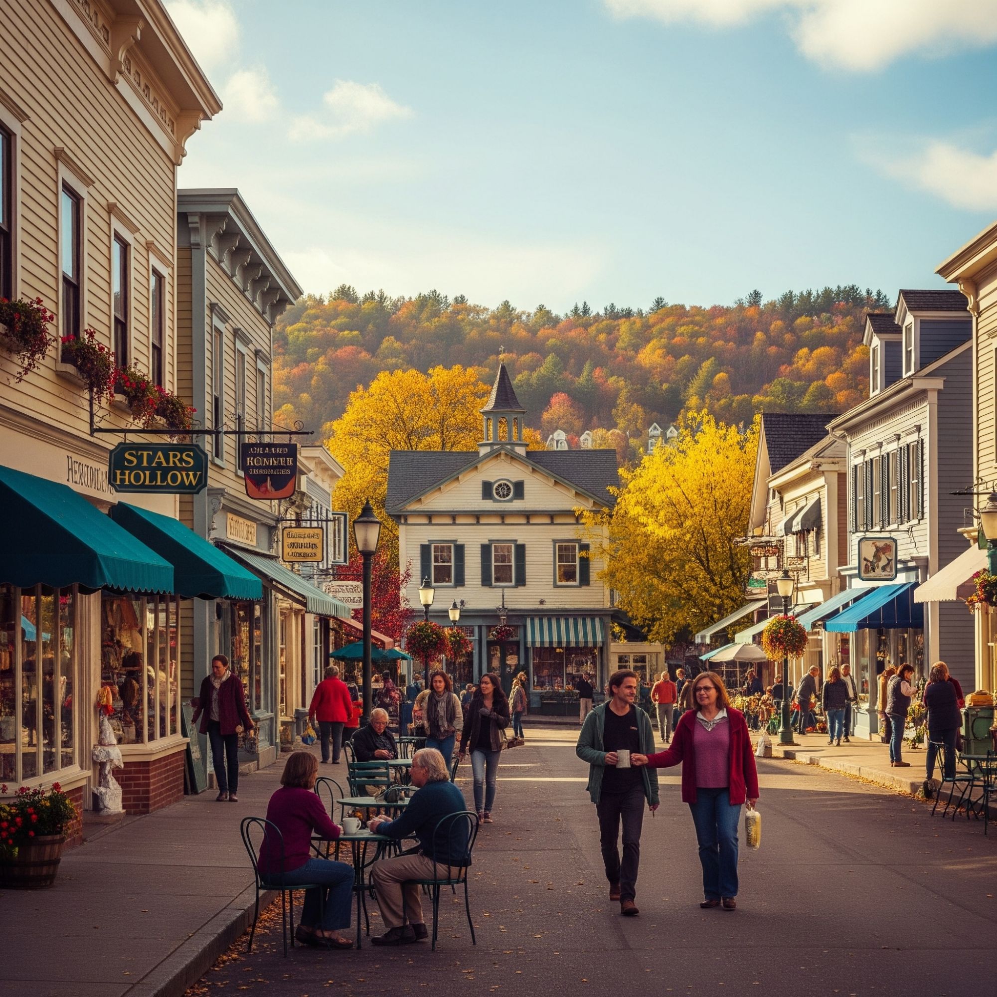 Stars Hollow: il cuore pulsante di Una mamma per amica