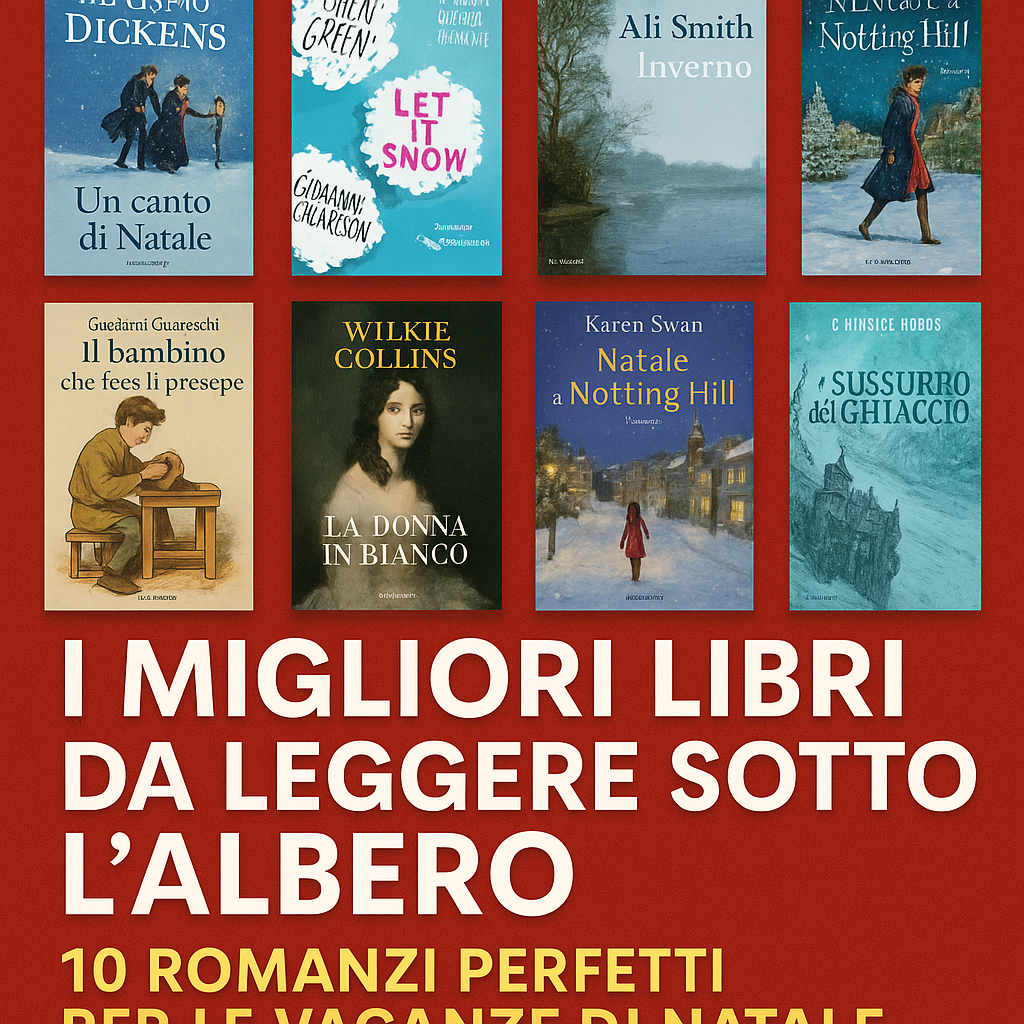 🎄 I MIGLIORI LIBRI DA LEGGERE SOTTO L’ALBERO