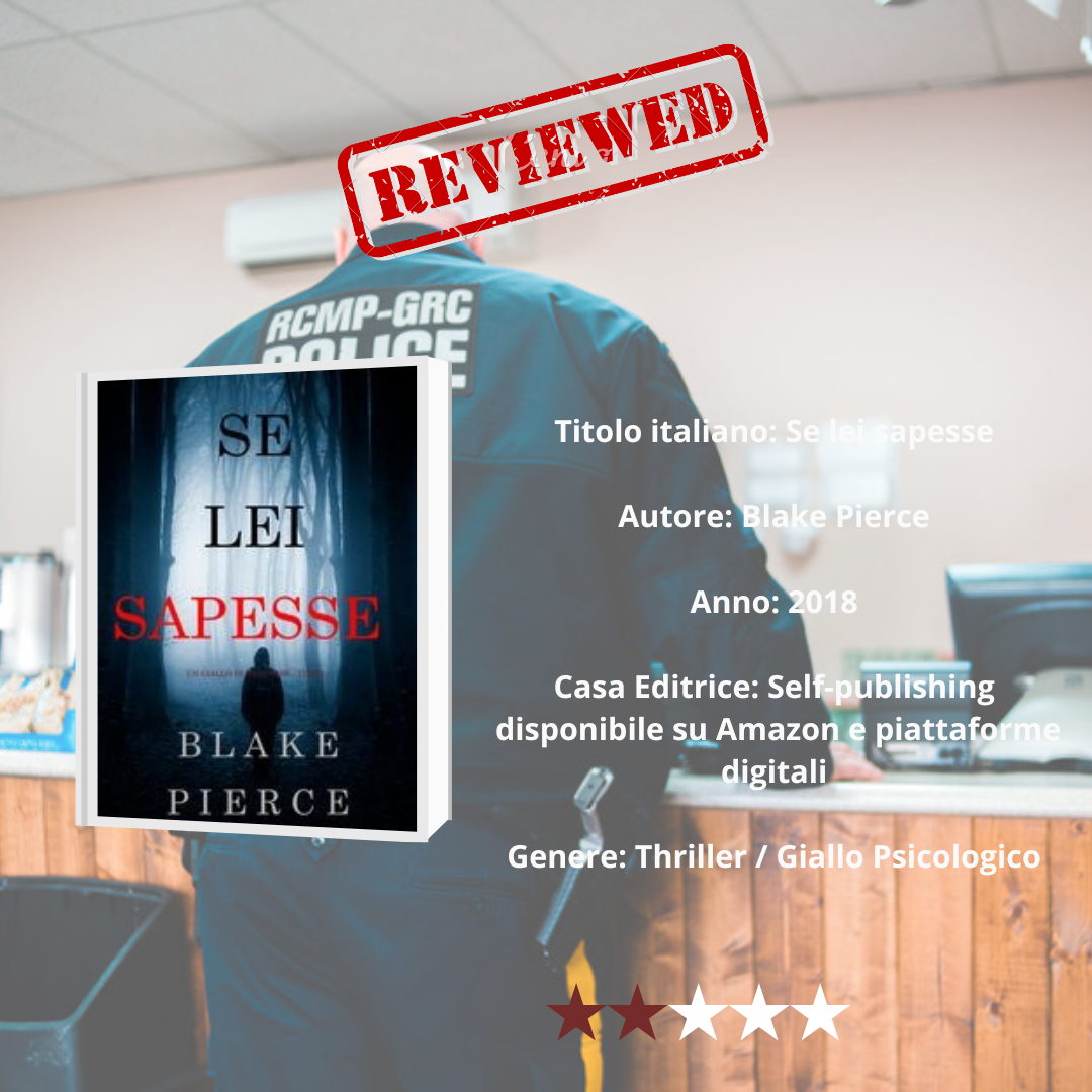 Se lei sapesse — Blake Pierce (2018)