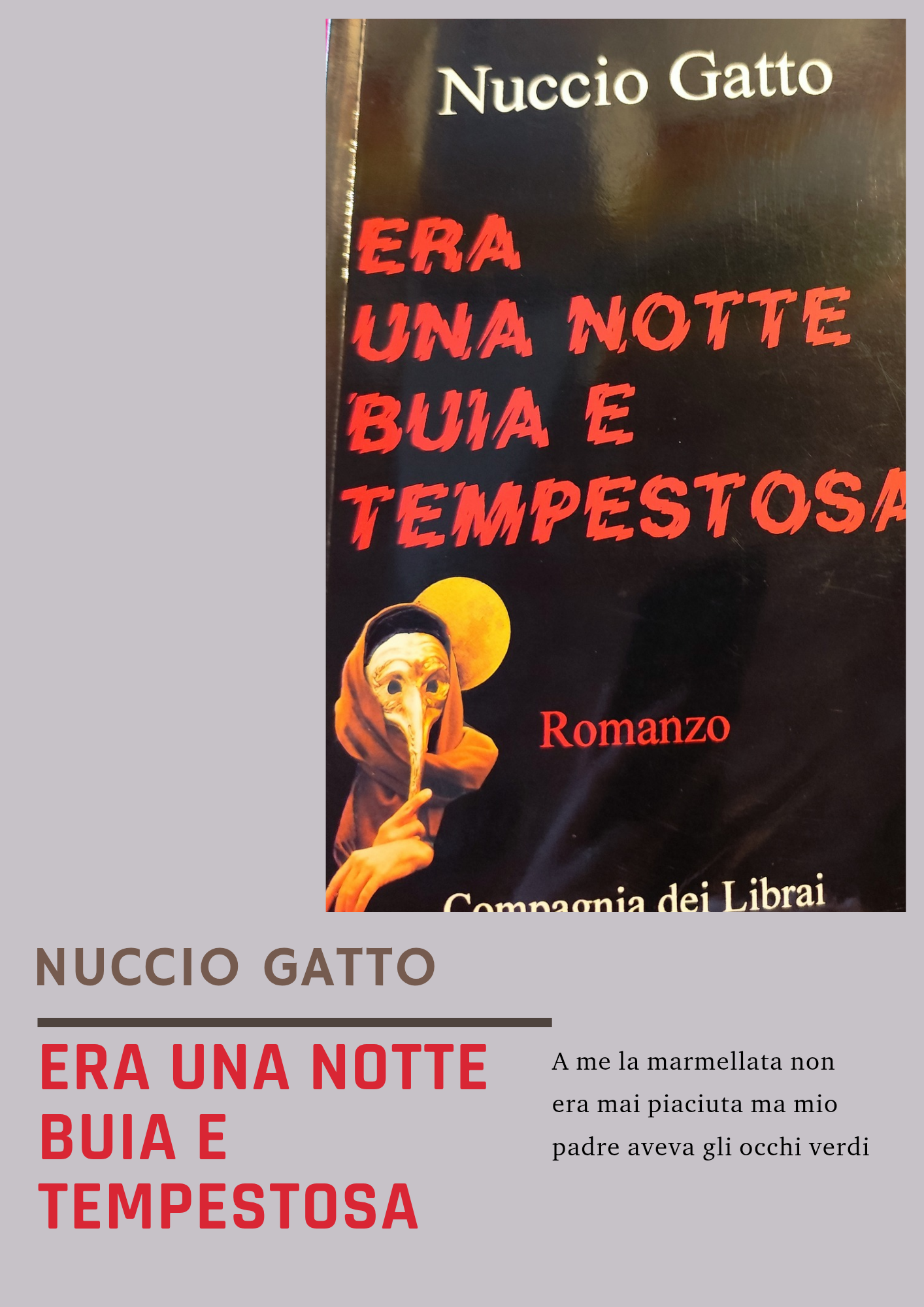 Era una notte buia e tempestosa di Nuccio Gatto – Recensione del libro del calendario dell’Avvento 2025