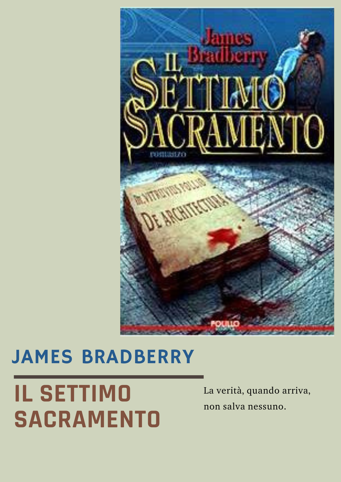 Il settimo sacramento di Bradberry: recensione del giallo classico alla Agatha Christie