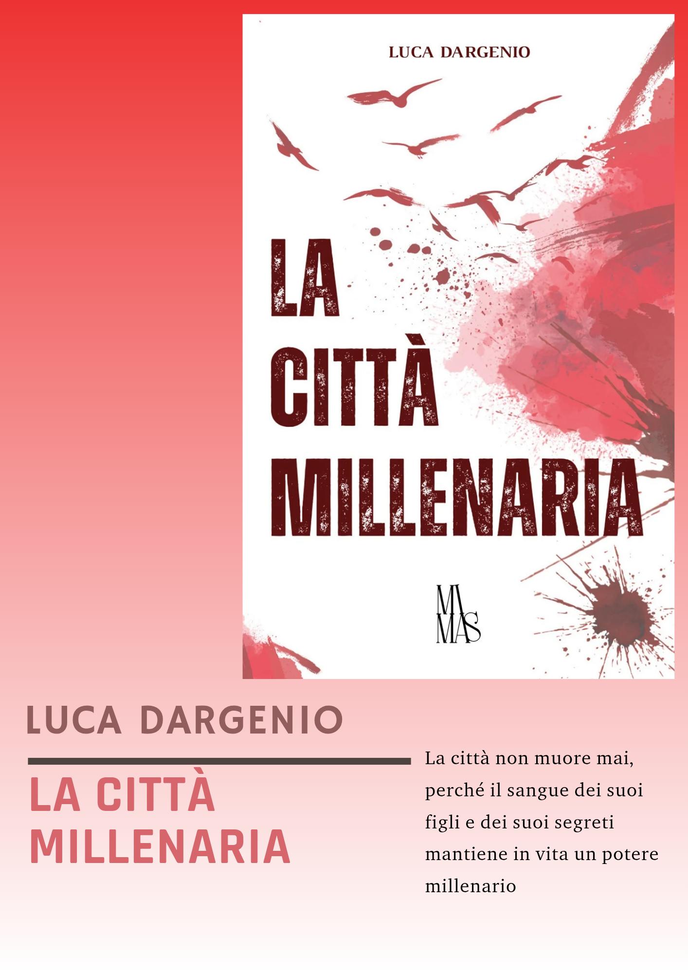 La Città Millenaria di Luca Dargenio: tra mistero, mito e potere eterno