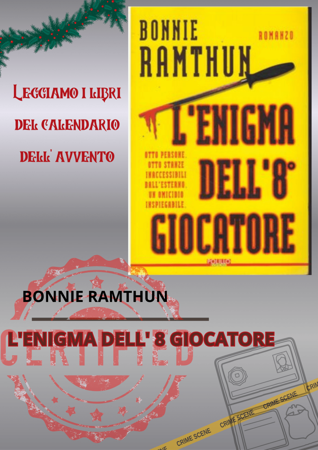 L’enigma dell’8° giocatore di Bonnie Ramthun: un thriller tecnologico da non&nbsp;perdere