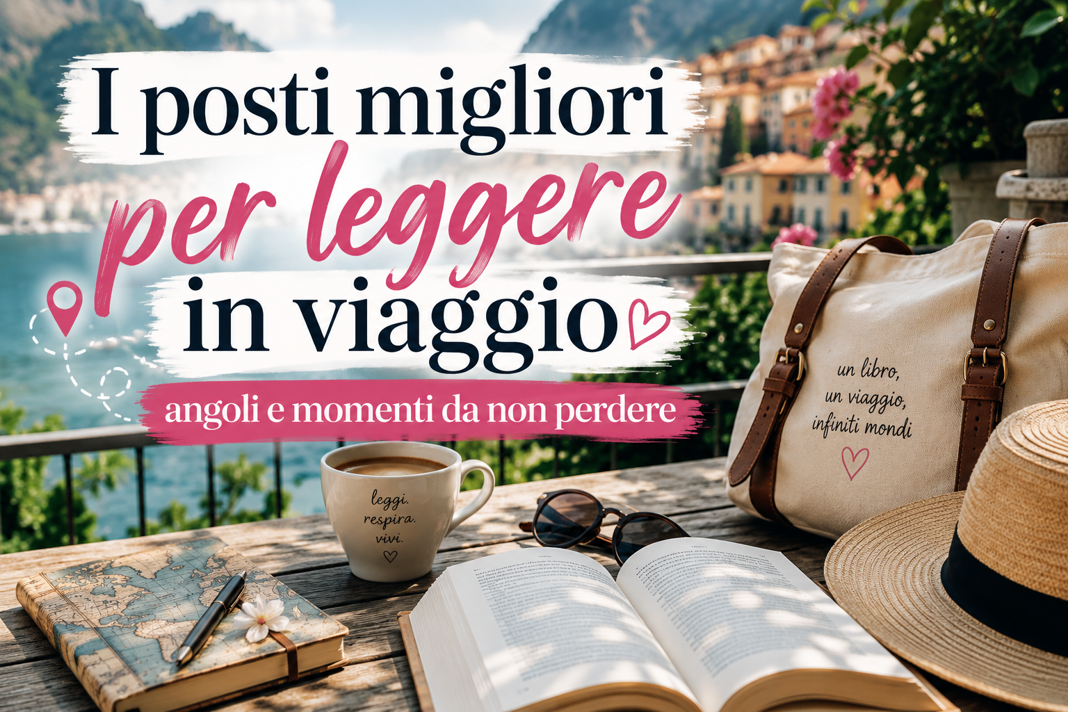 I posti migliori per leggere in viaggio: angoli e momenti da non perdere